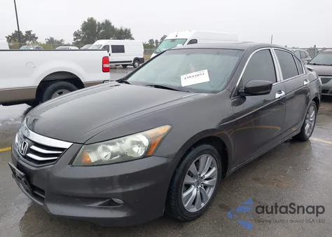 2012 Honda Accord 3.5 Ex-L from USA, damaged, VIN 1HGCP3F80CA011409